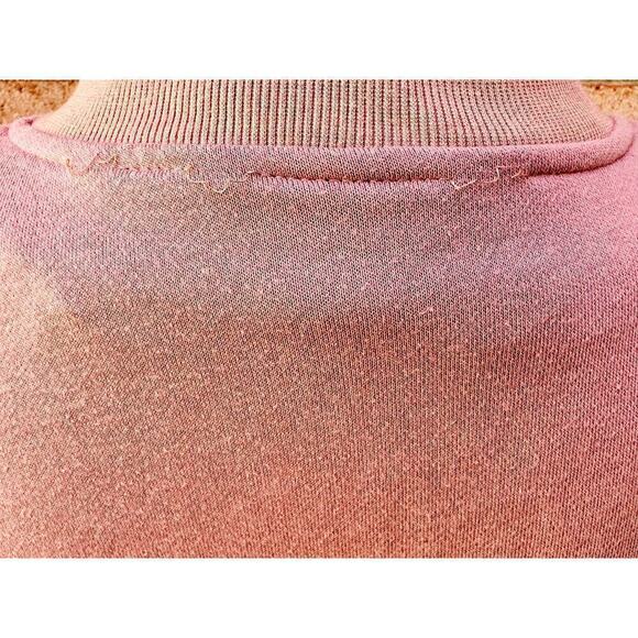 GUC IJOAH Dusty Pink Zip Up Jacket Crisscross Lacing Large - Picture 4 of 9